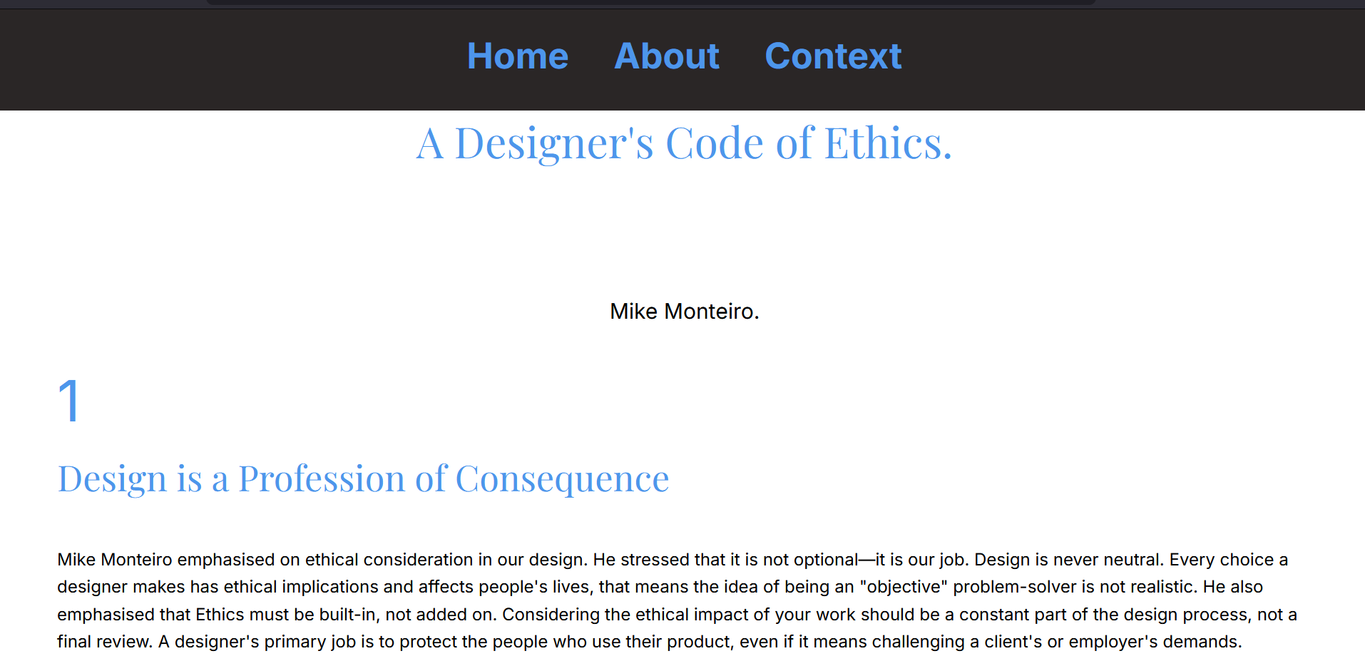 Typesetting project screenshot